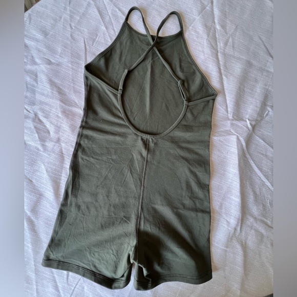 Aritzia Wilfred Free Leila Romper - M Olive Green - Picture 8 of 10